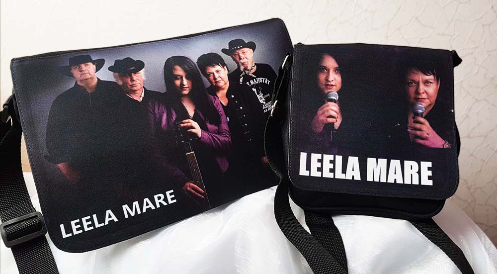 Stofftasche mit Bandportrait