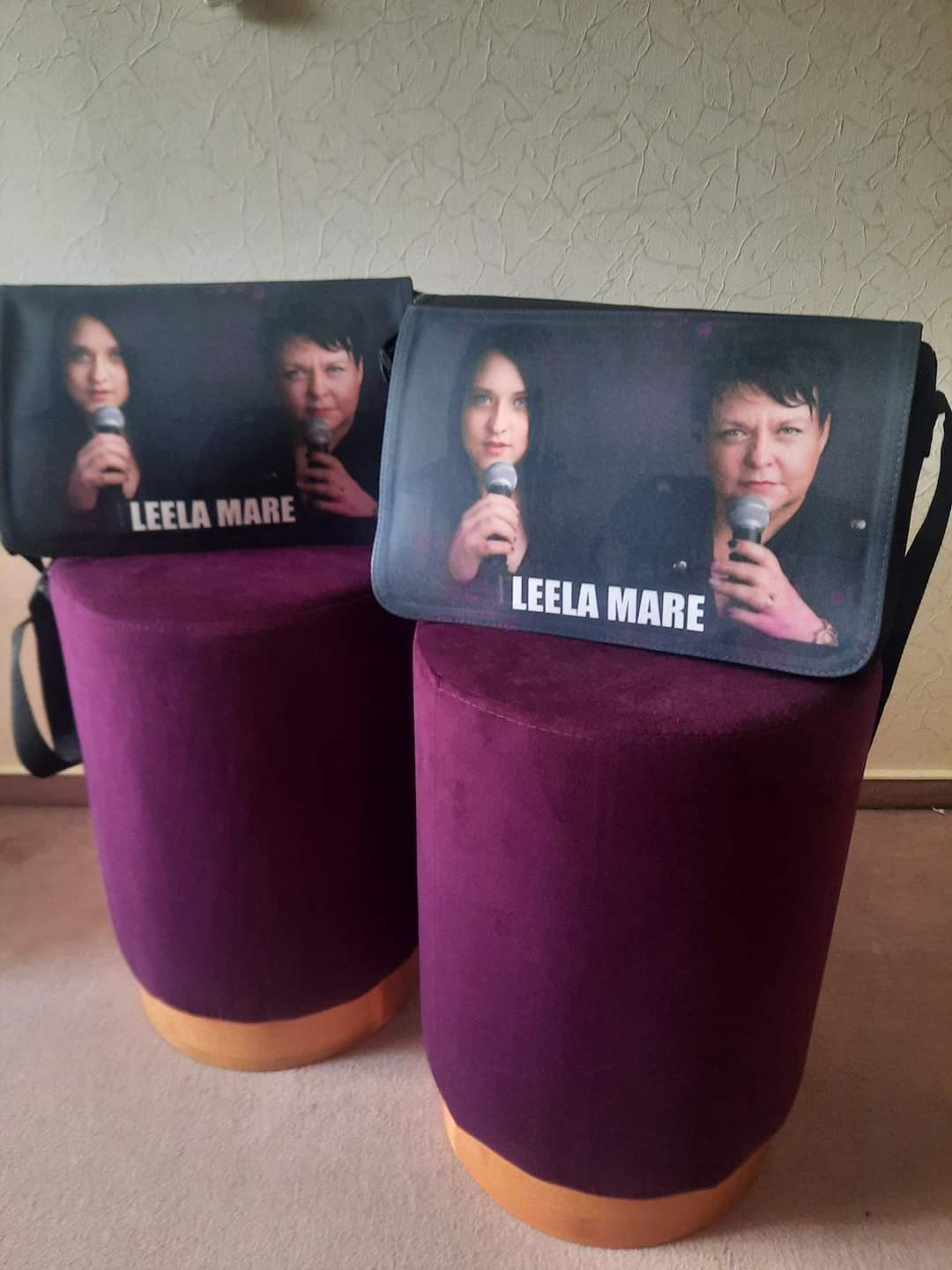 Stofftasche mit Bandportrait