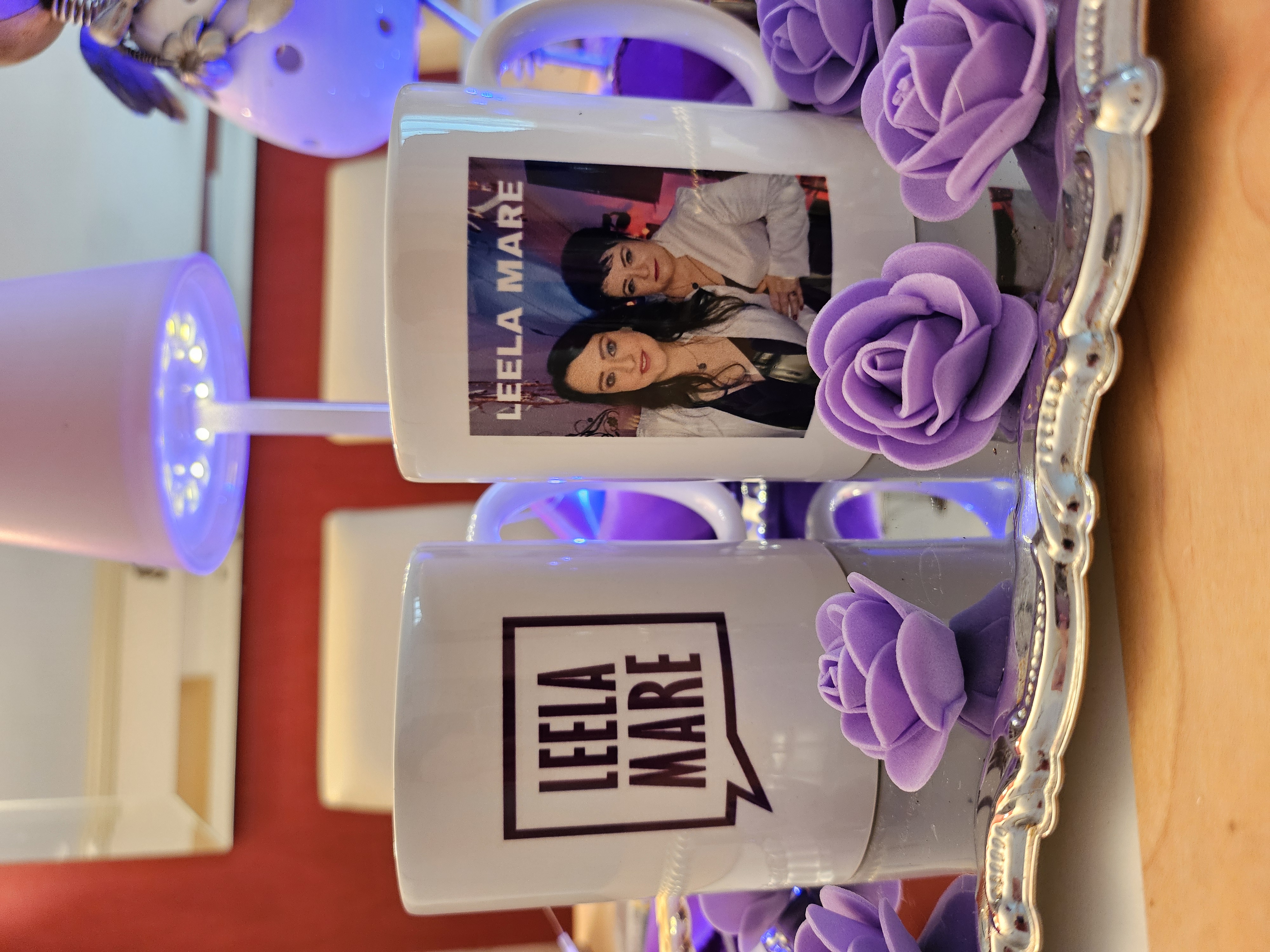 Bedruckte Tassen von Leela Mare